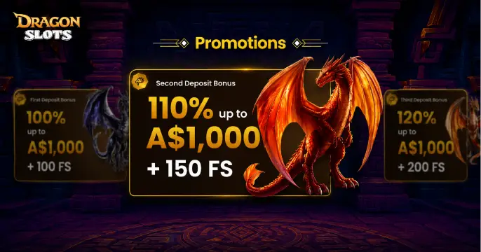 Dragon Slots Casino Bonus banner